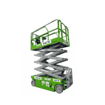 plataforma tijera 8 metros axor rentals